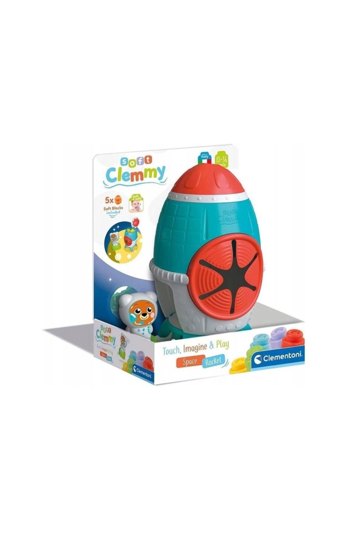 MR RZN STORE 17806 Soft Clemmy - Yumuşak Blok Duyusal Roket - 5 parça 10-36 ay