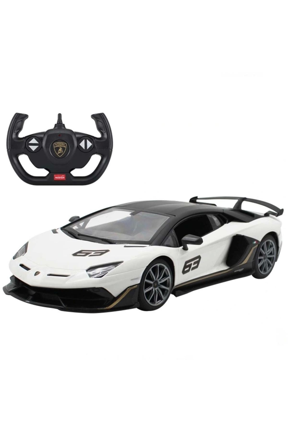 OurStyles 1:14 Uzaktan Kumandalı Lamborghini Aventador SVJ Işıklı Araba