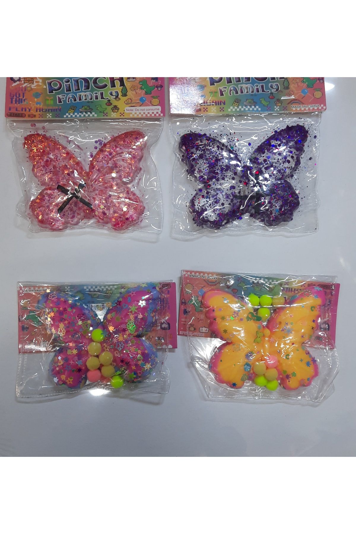 TOYSTAR Sukuşi, Squishy Oyuncak Rengarenk Mojmoj 1 Adet