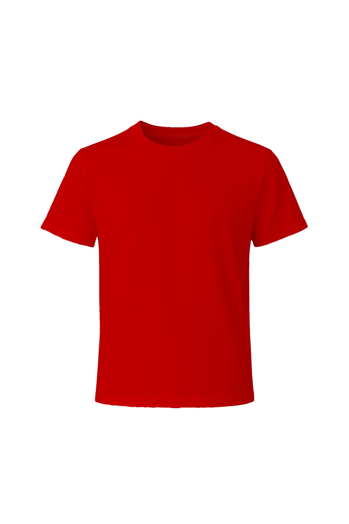 MİRİL Unisex %100 Pamuk Yumuşak Dokulu Basic Bisiklet Yaka Siyah Tişört