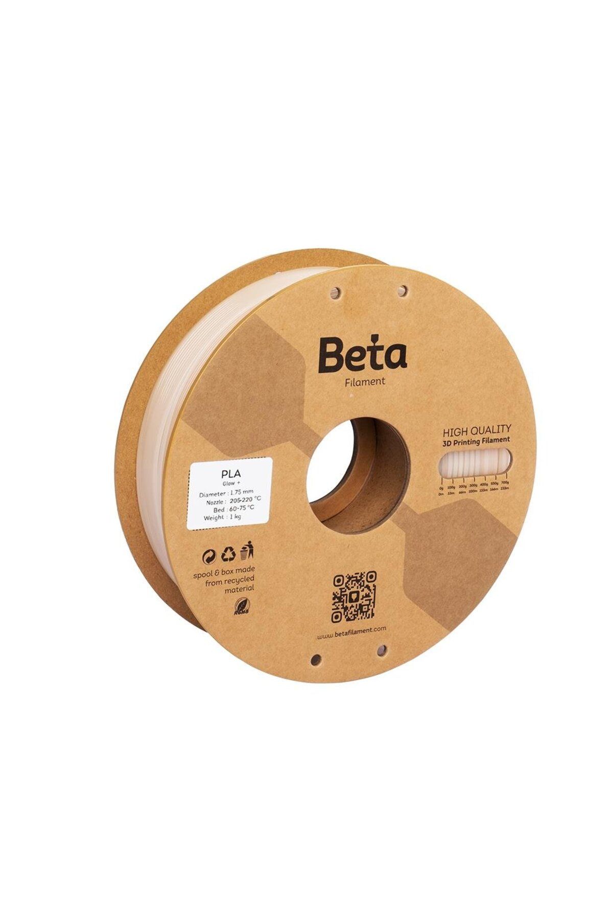 Beta Filament Beta PLA Ultra-Glow Multicolor