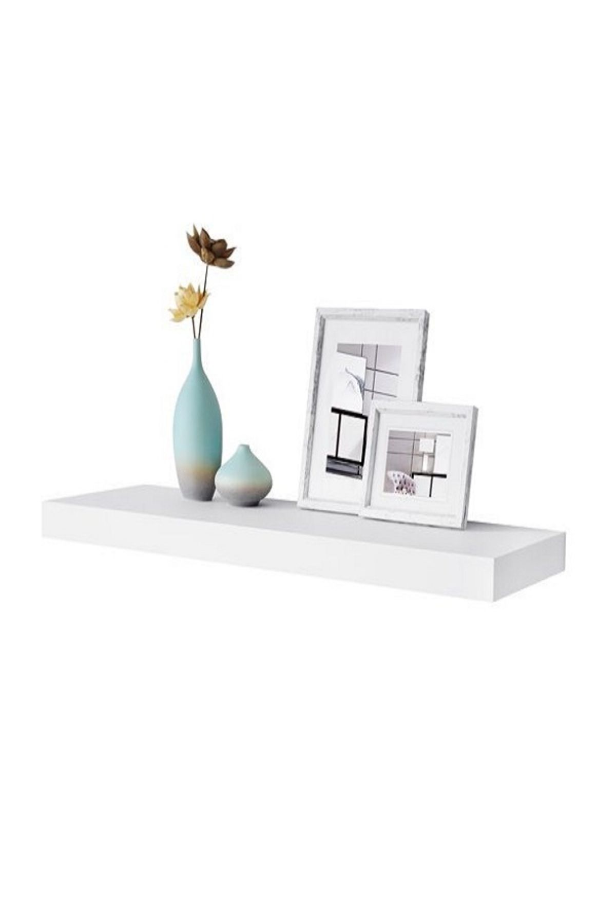HONEYBEE-Elegant and Modern Design Rectangular Wall Mounted MDF Floating Shelf 2