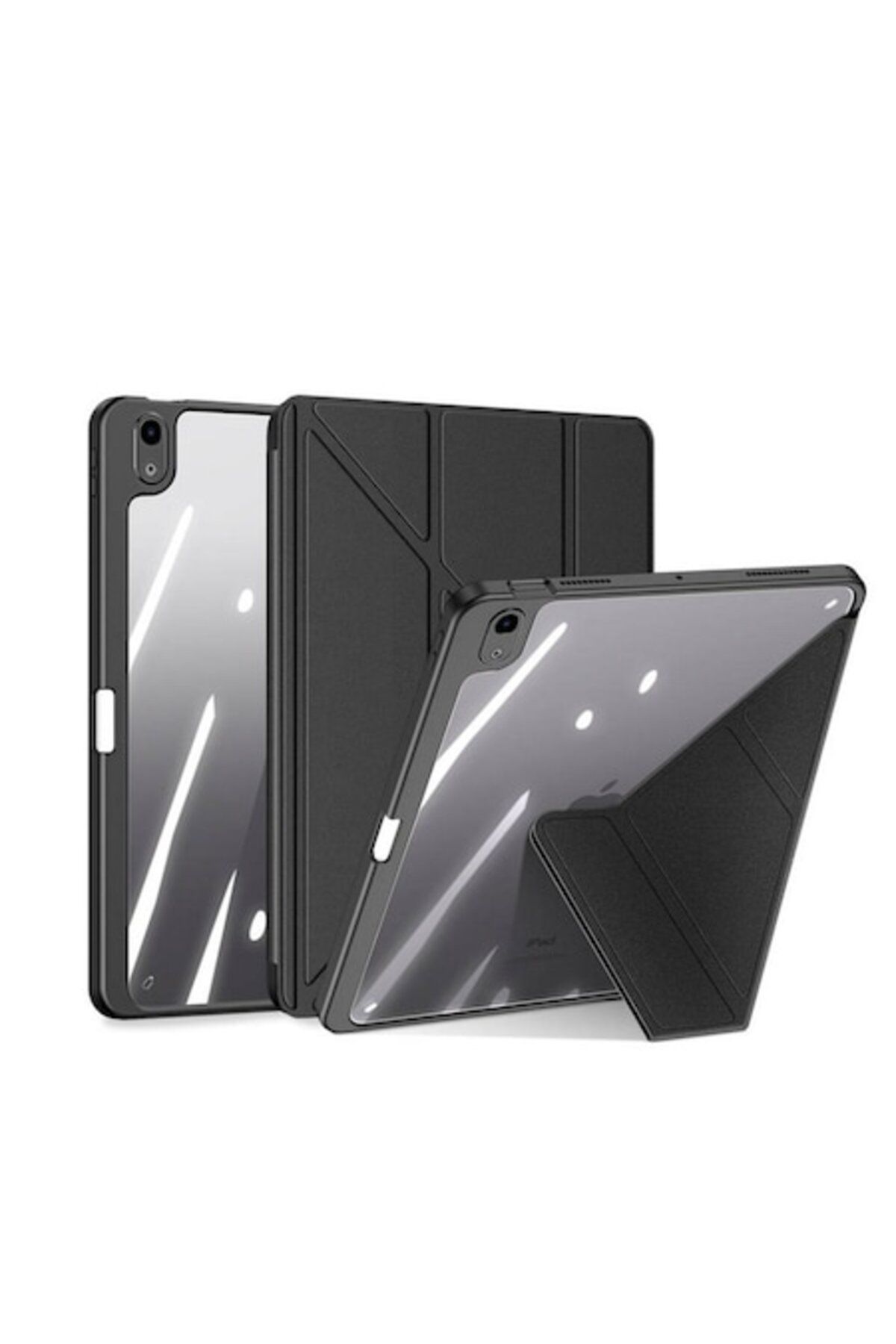 Gtech-Tablet Case G-Tech Magi Dux Ducis Folding Stand, Compatible with Apple iPad 10 2022, 10.9 inch,Clear 1