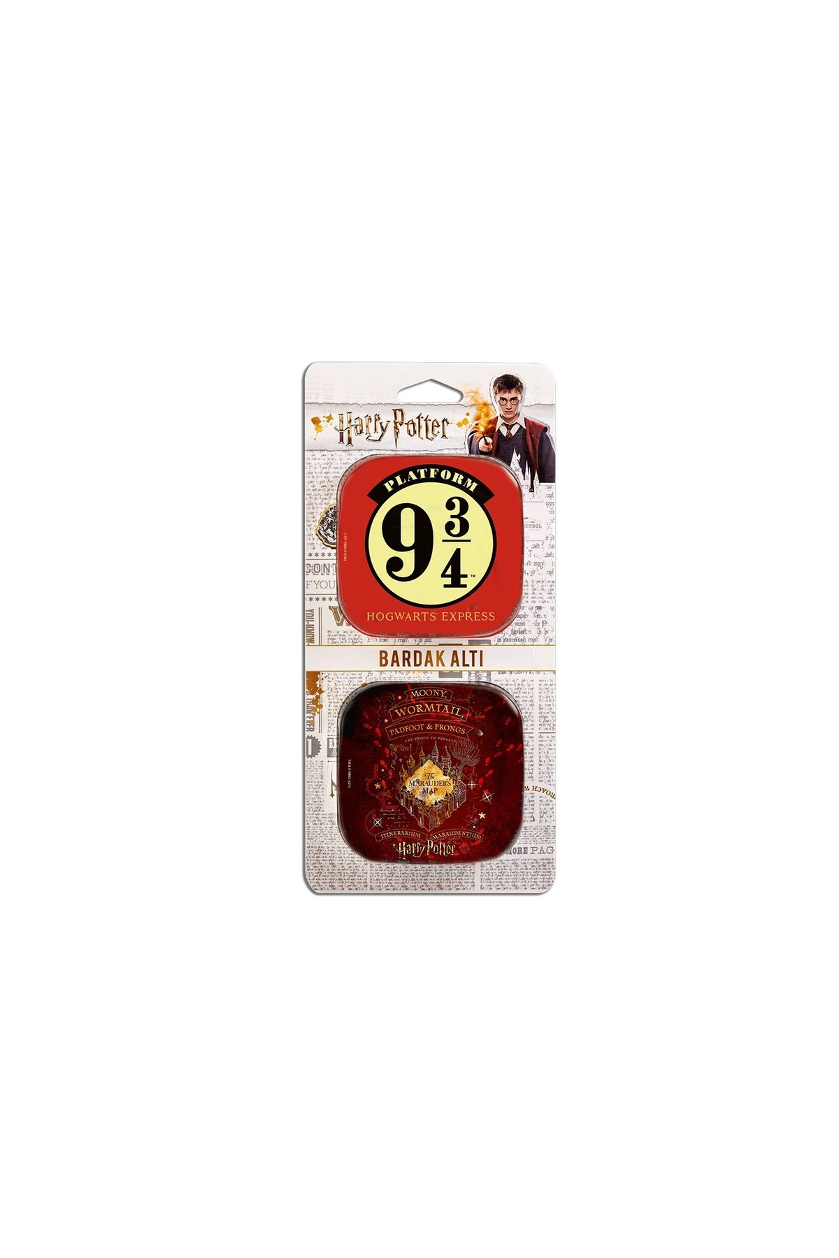 GiFi Bardak Altlığı 2’li Set Harry Potter Lisanslı Tasarım