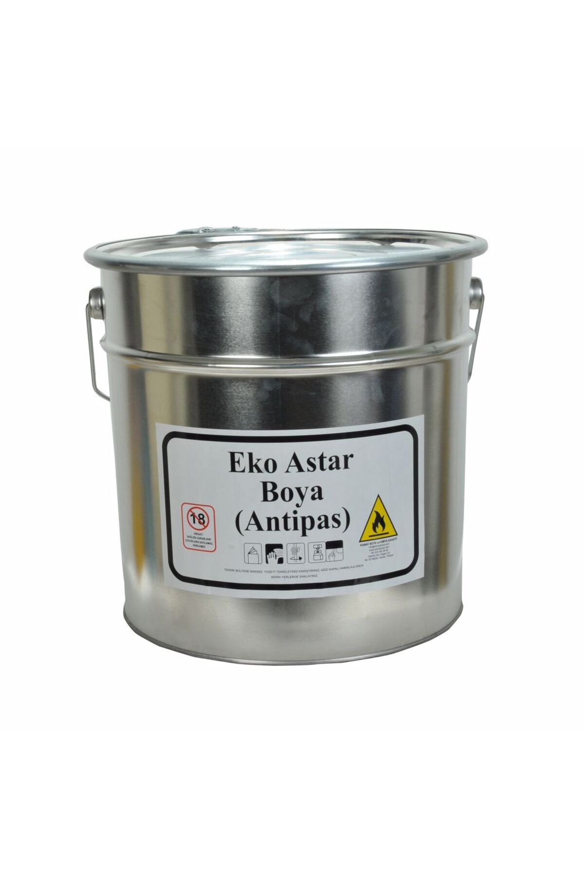 Ramay Eko Endüstriyel Rapid Kiremit Astar Antipas Boya 15 Kg