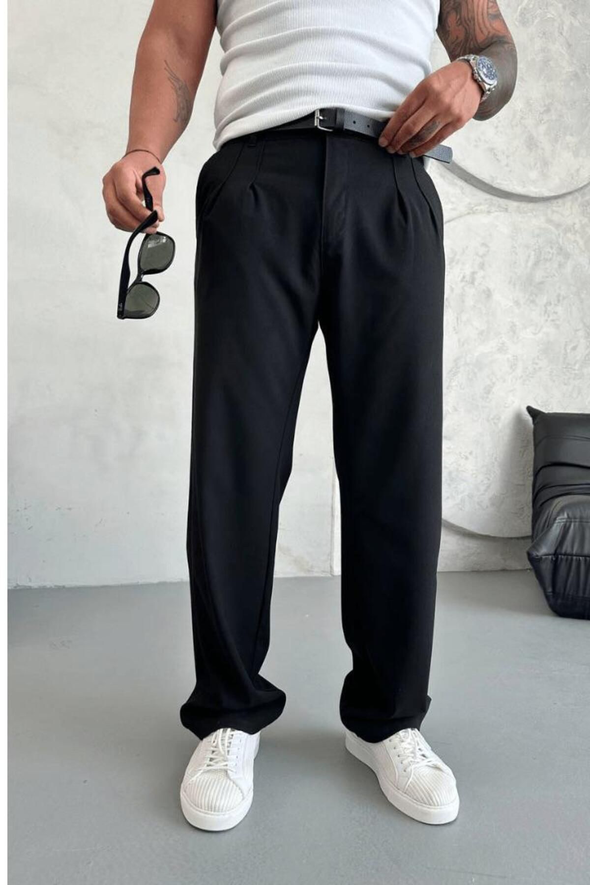 Z1MAN Yüksek Kalite Kumaş Baggy Pantolon