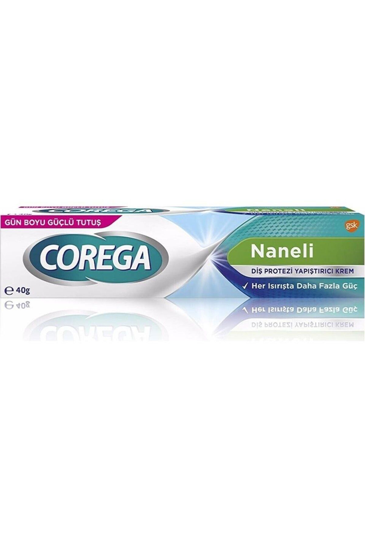 Corega Süper Protez Yapıştırıcı Naneli Krem 40 gr
