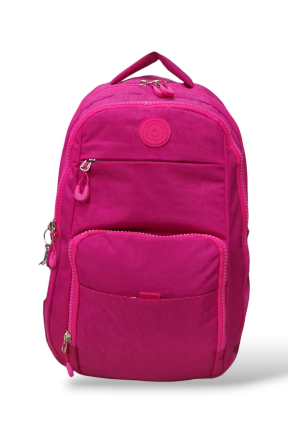 Dadacuq Krinkıl Kumaş Lüks Spor Günlük Okul 6 Bölmeli Sırt Çantası Outdoor
