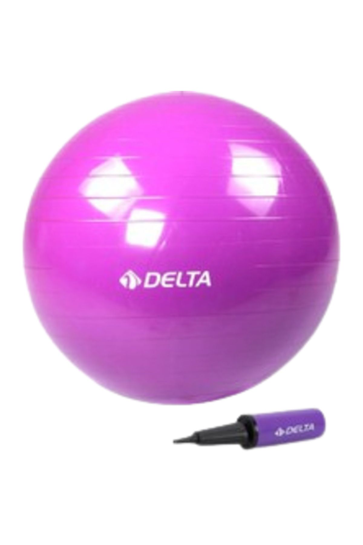 Delta 65 cm PİLATES TOPU MOR