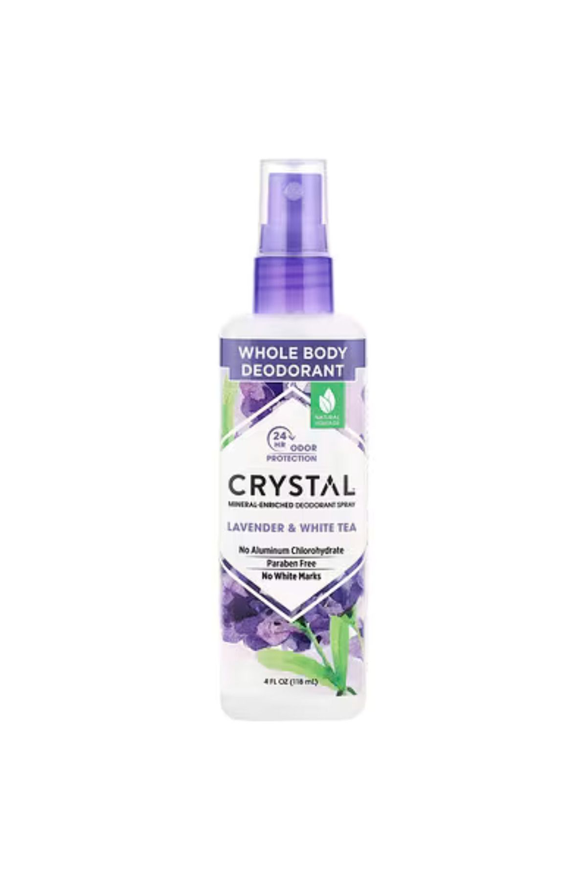 CRYSTAL Lavanta ve Beyaz Çaylı Deodorant Sprey 118 ML