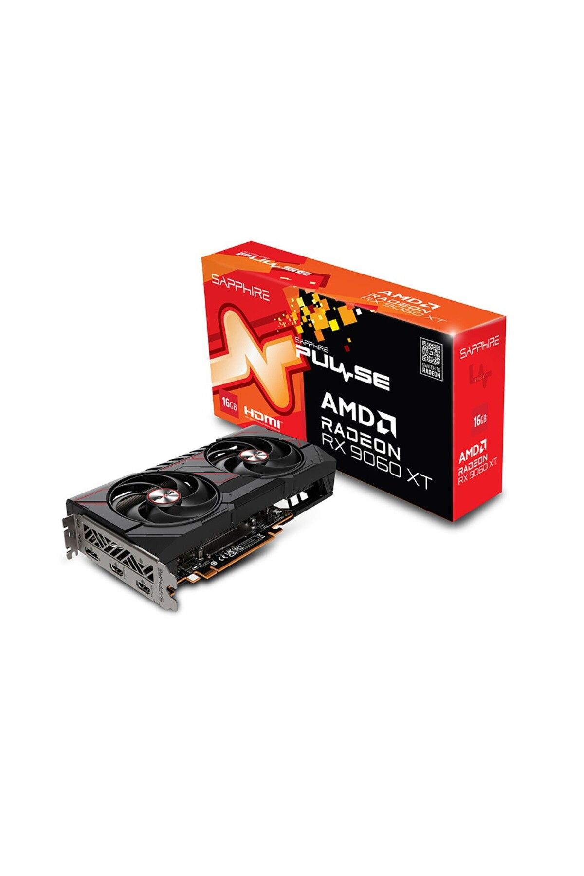 SAPPHIRE Radeon RX9060 XT PULSE GDDR6 16GB 128Bit FSR 4 AMD Ekran Kartı-11350-03-20G