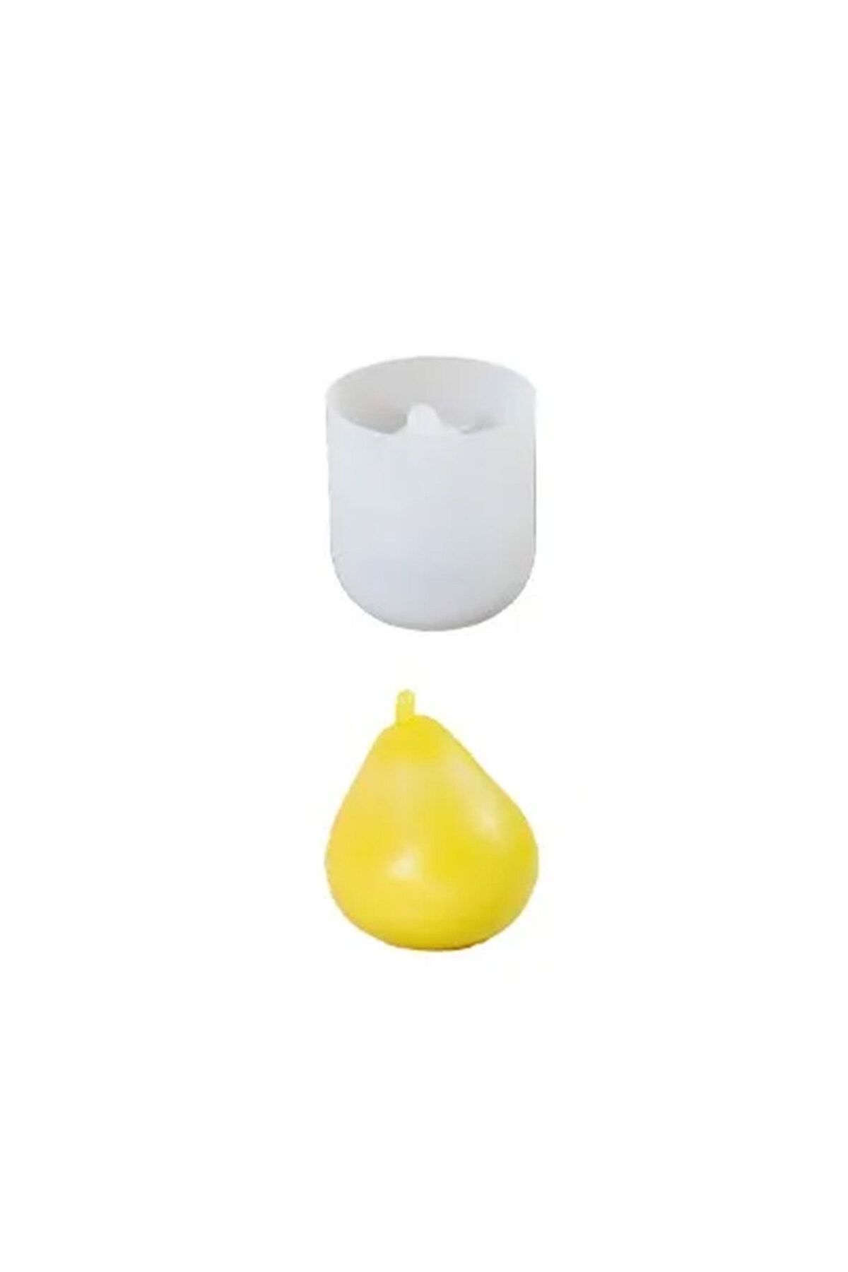 TT Tahtakale Toptancıları Epoksi Silikon Armut Taş Tozu Kalıbı 8.2X7.3 CM