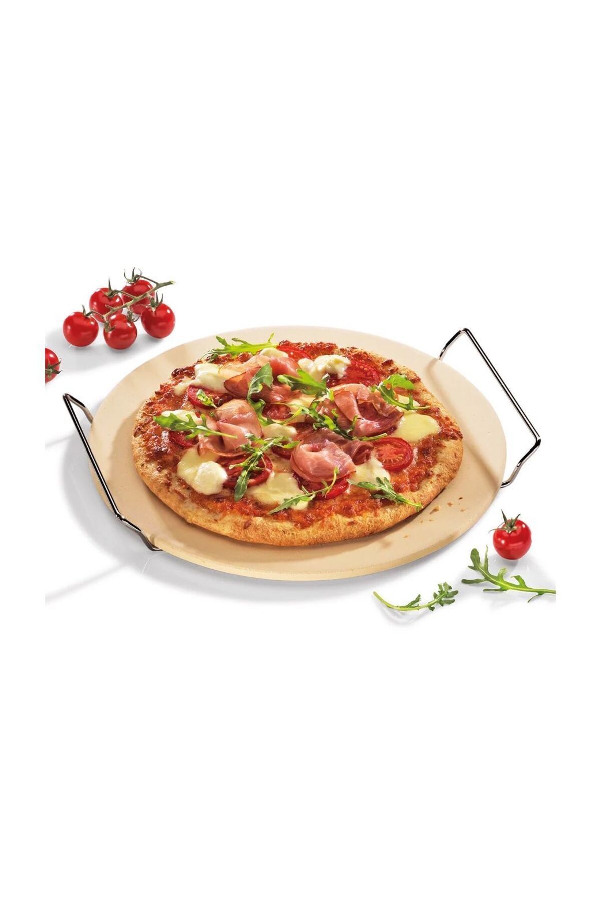 Kuchenprofi Pizza Taşı 30 cm, Teknik Seramik, Fırın ve Izgaraya Uygun
