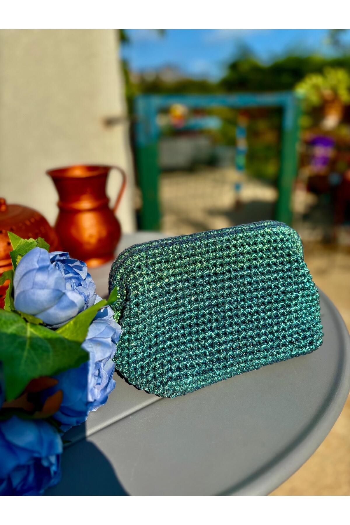 UNİCORNS Metalik Renk clutch, Burslu Çanta, Tasarım Clutch