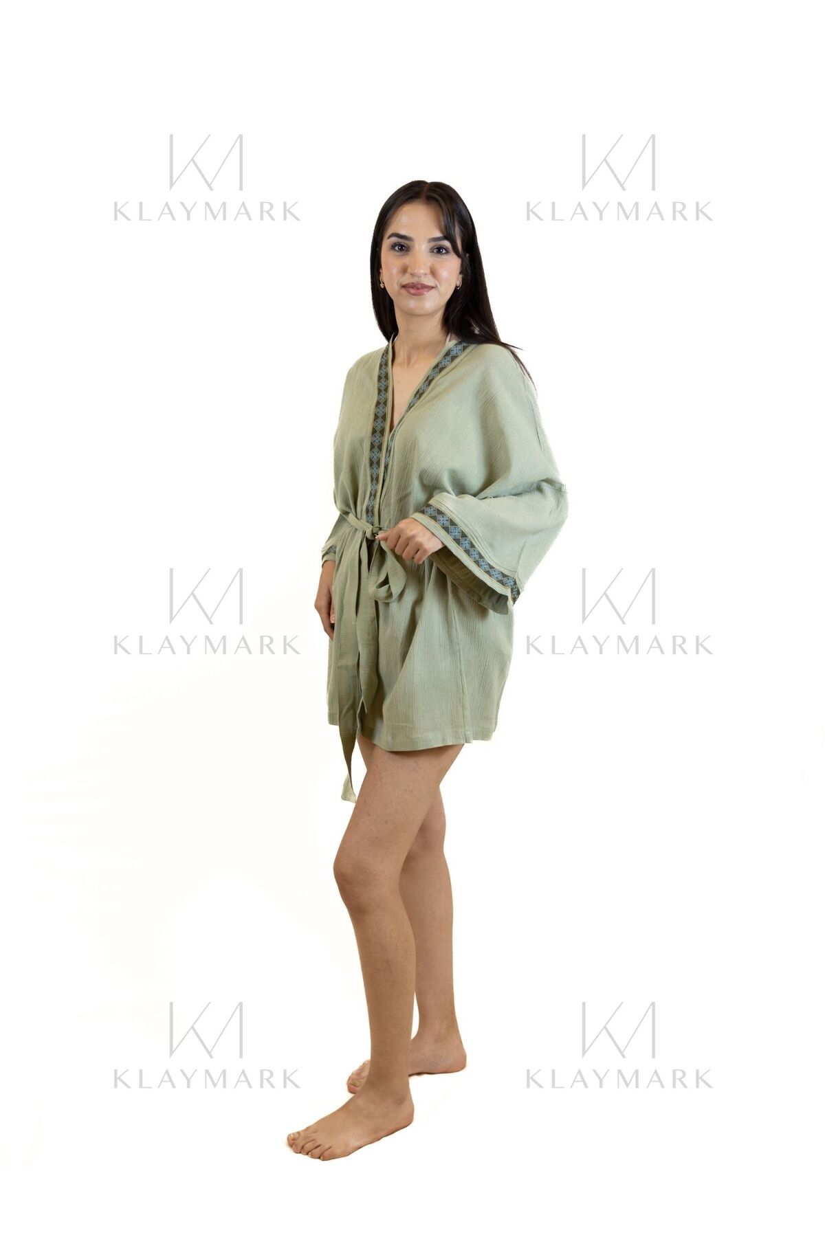 KLAYMARK Silley Kısa Kimono