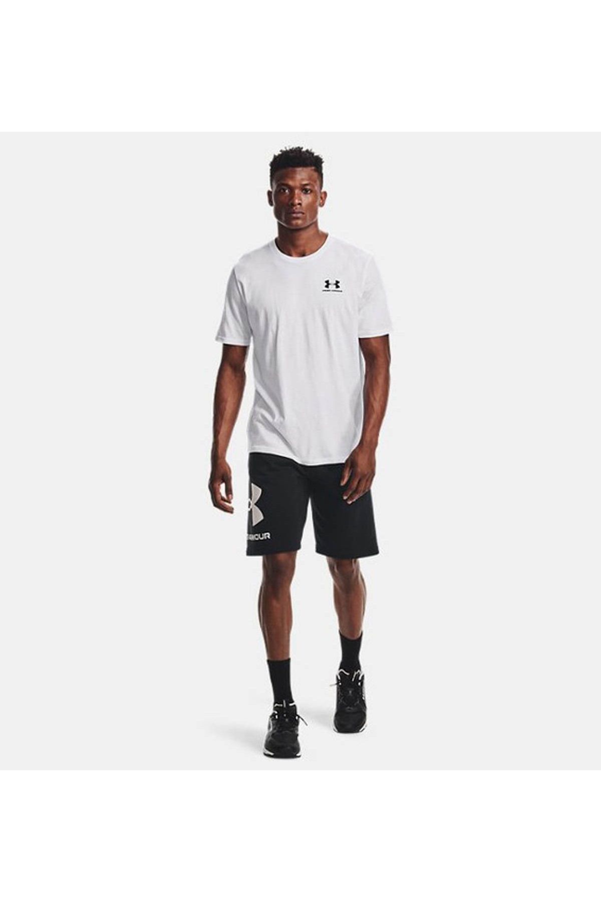 تی شرت سفید مردانه اورجینال Under Armour