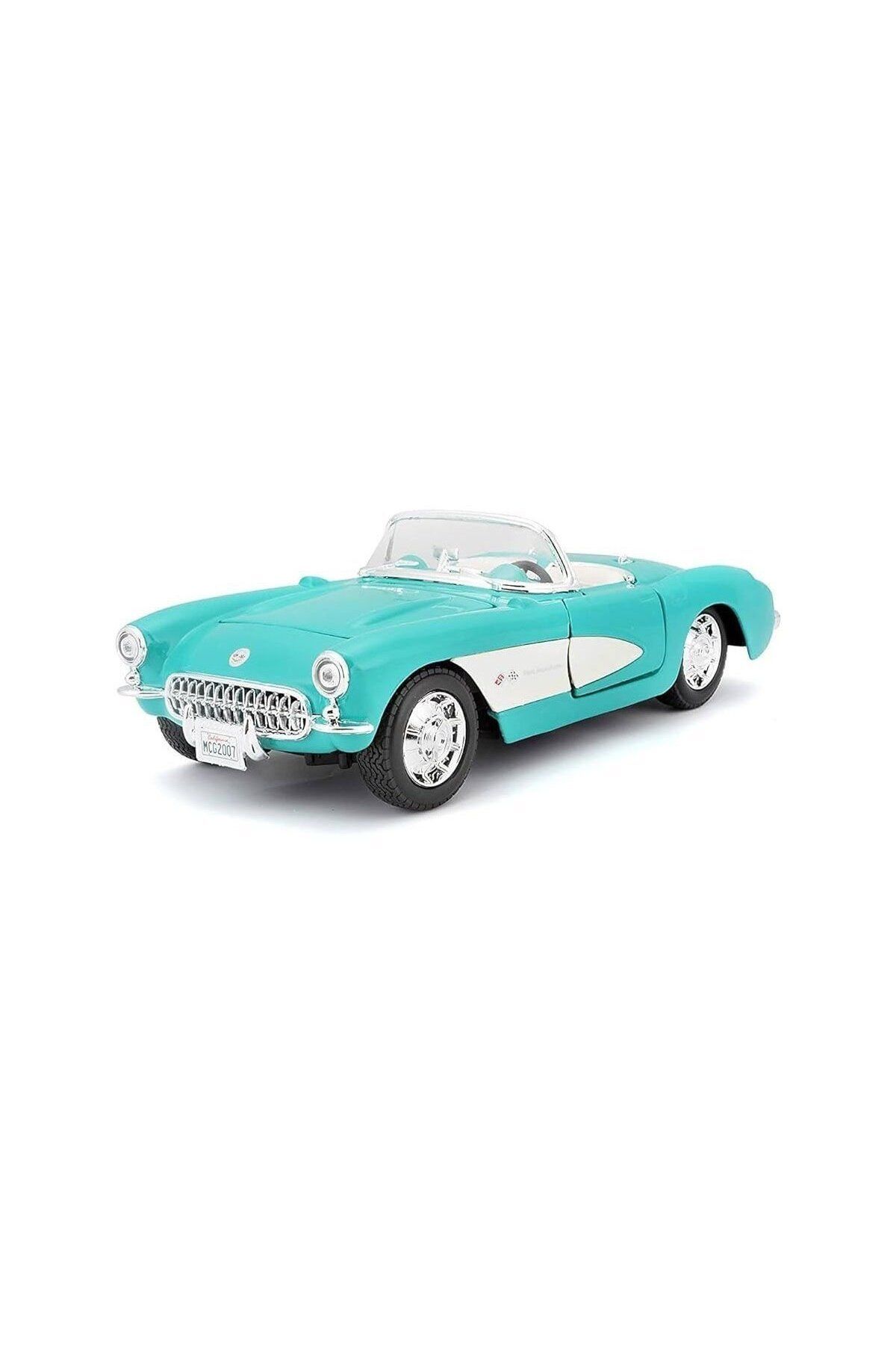 swilex MAY 31275 1957 Chevrolet Corvette 1:24 Yeşil