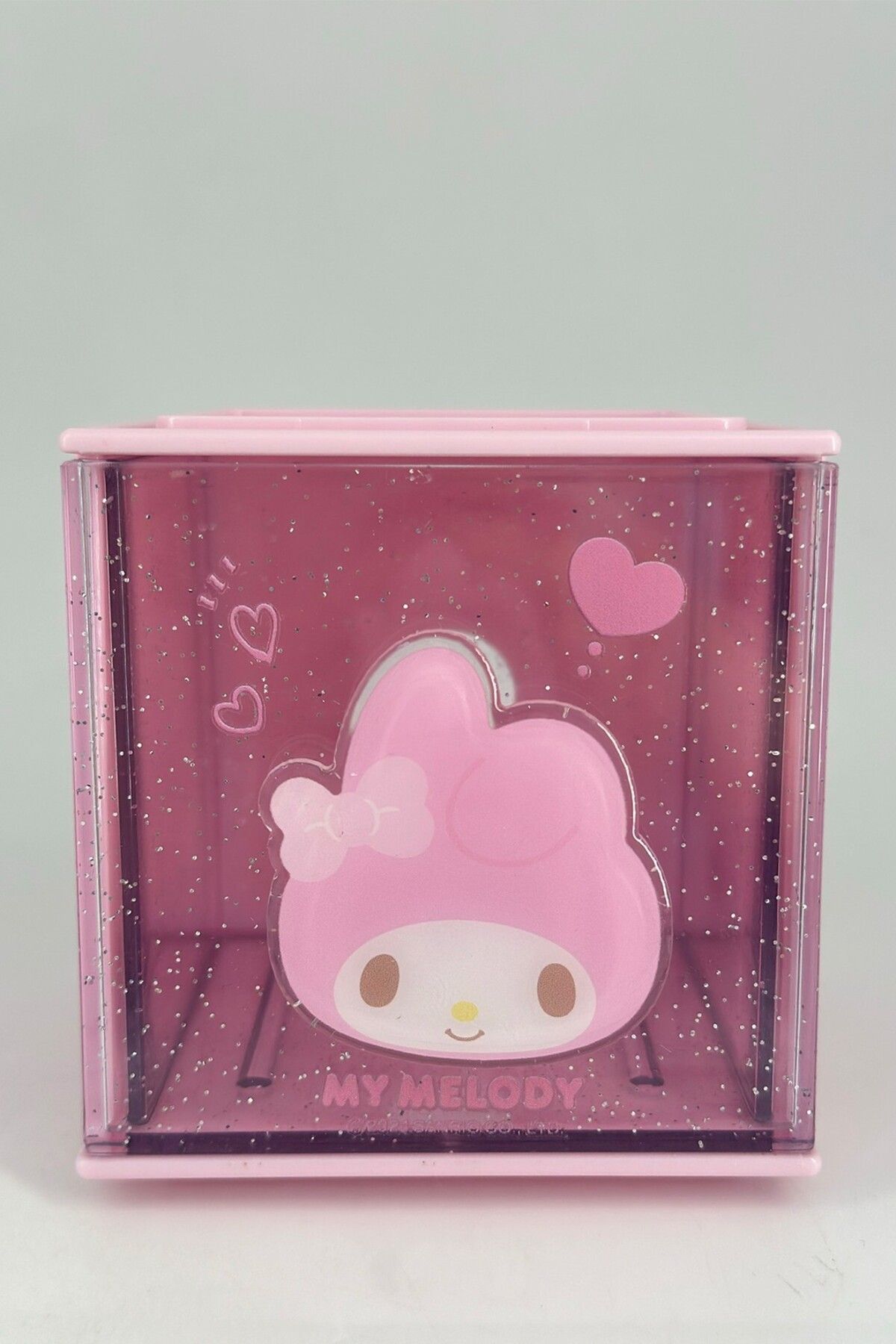 Miniso Sanrio Lisanslı Akrilik Saklama Kutusu (My Melody)