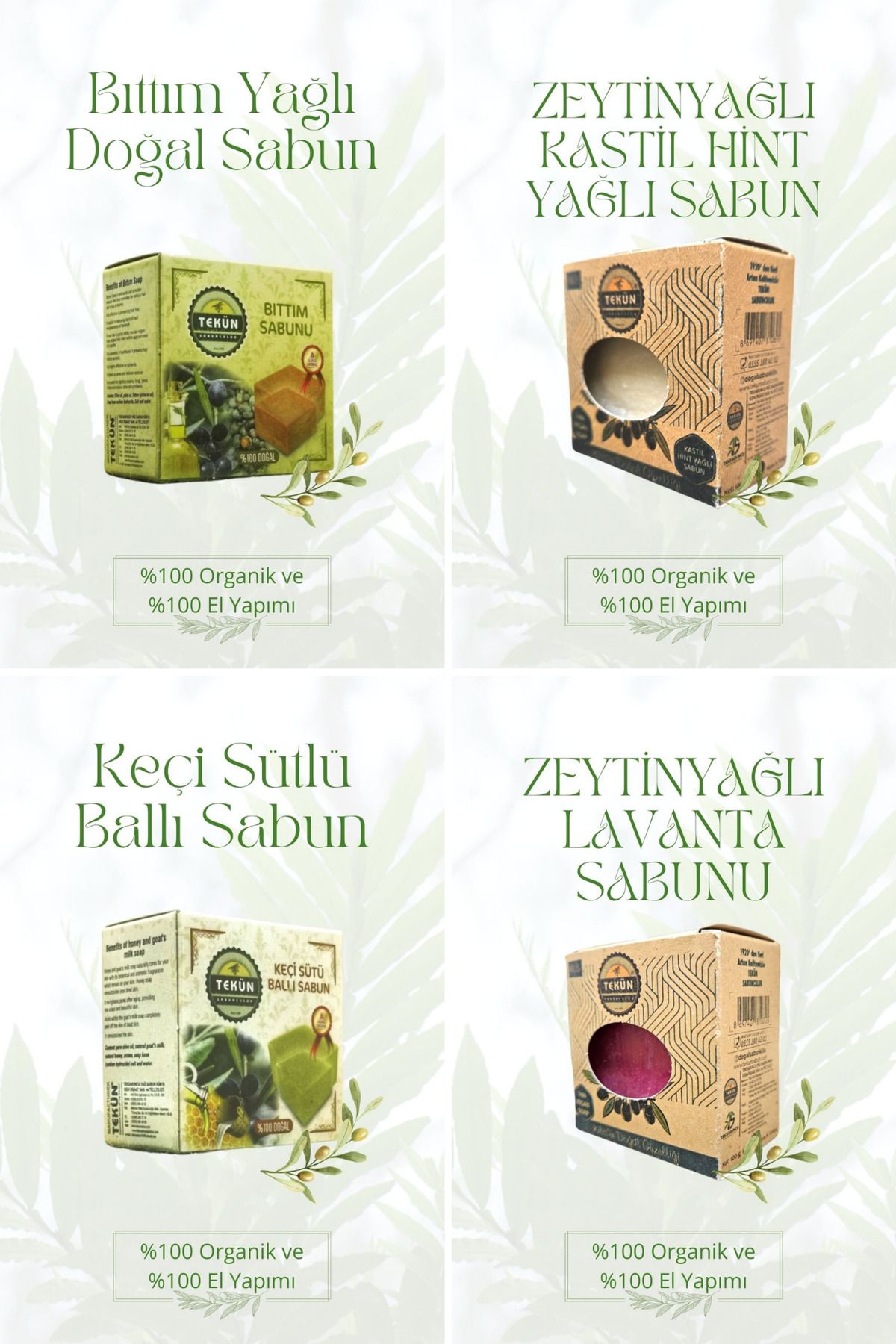 TEKÜN SABUN Tekün Sabun Deneme Paketi - 5