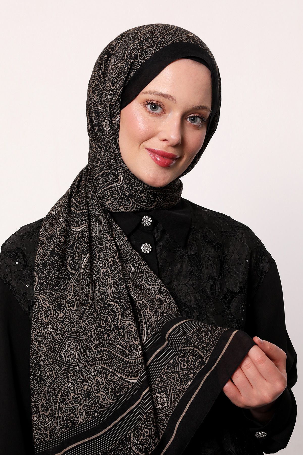 LuvenSara DESENLİ İPEK ŞAL