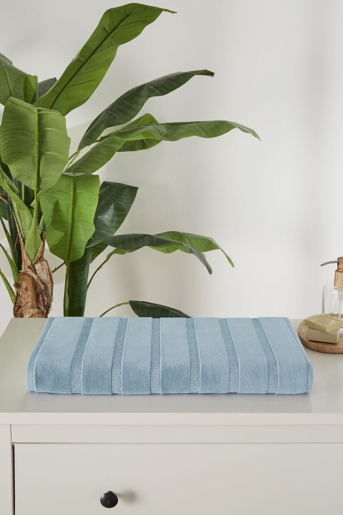 Özdilek Sadem Organik Stripe Banyo Paspası 60x100 cm