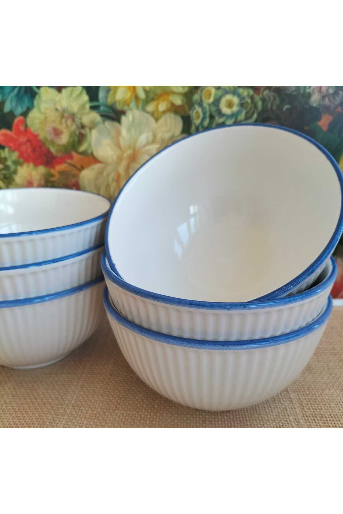 SERANO Çorba Kasesi 12 cm 6 Adet,Çerezlik,Sunumluk,Sosluk,Dondurma Kasesi