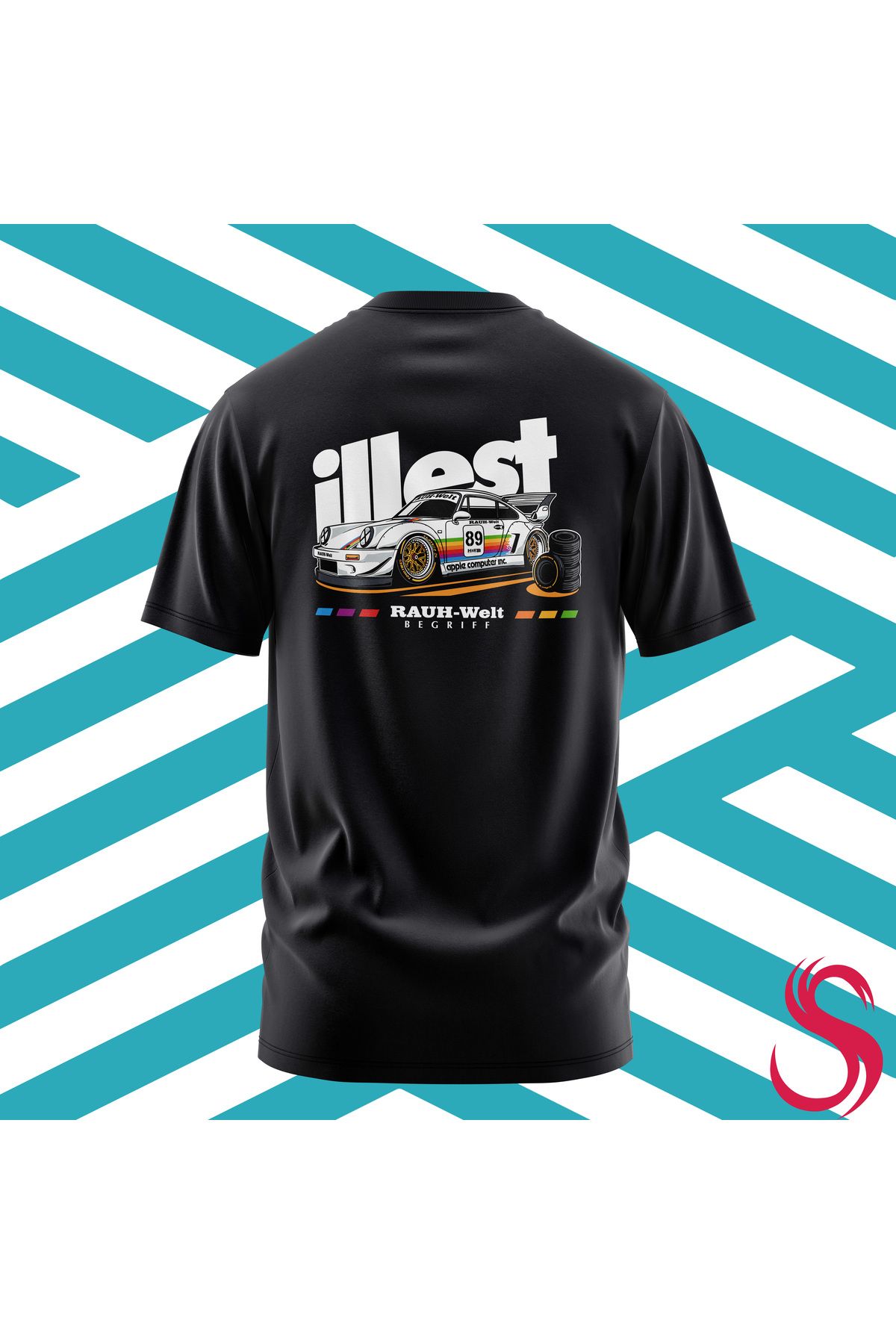 Scudetto T-Shirt RWB Apple Unisex Tişört
