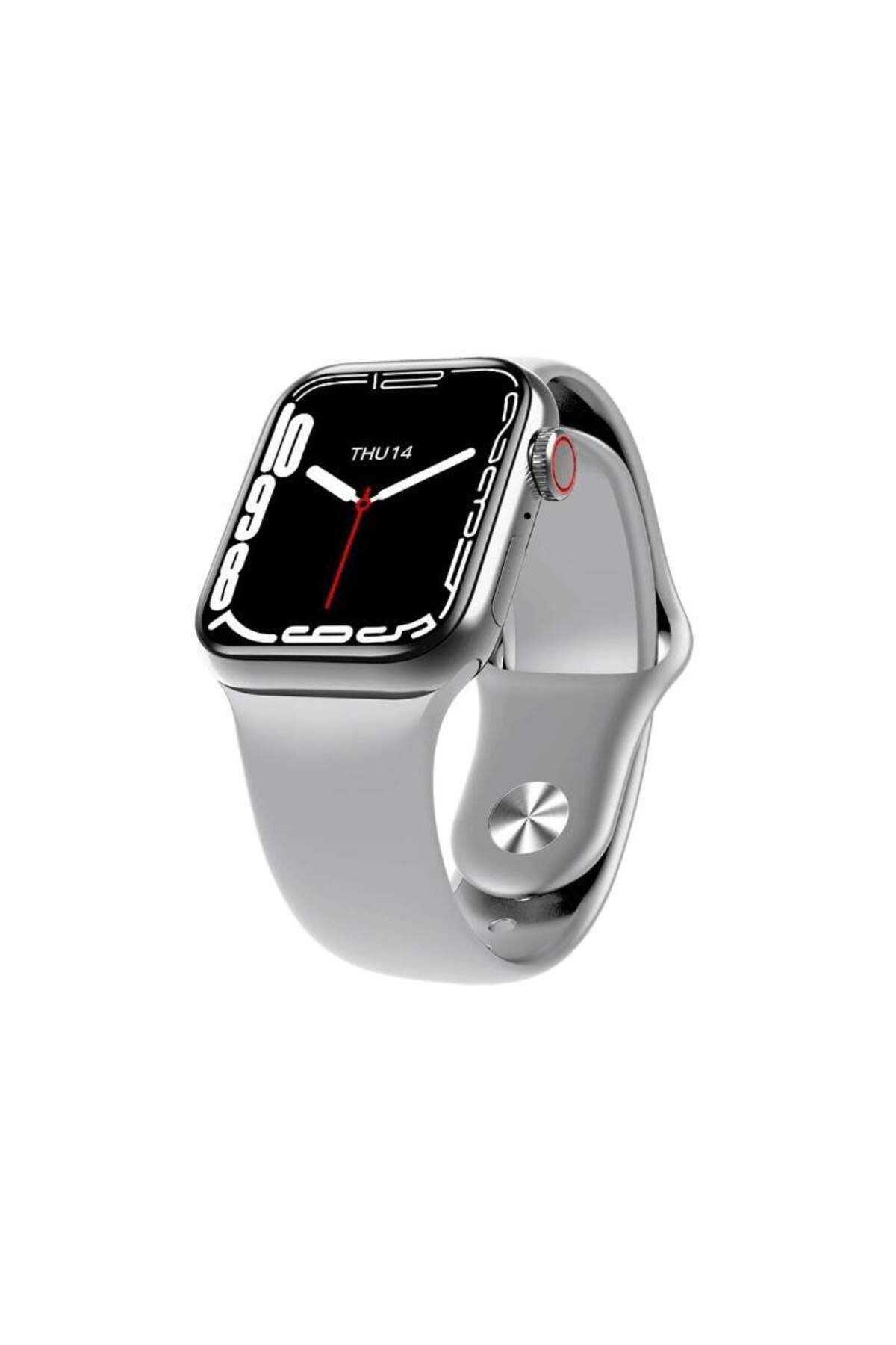 SIKS-Series 7 Smartwatch Compatible with Android and IOS, Bluetooth, Fitness Function, Touch Screen 3
