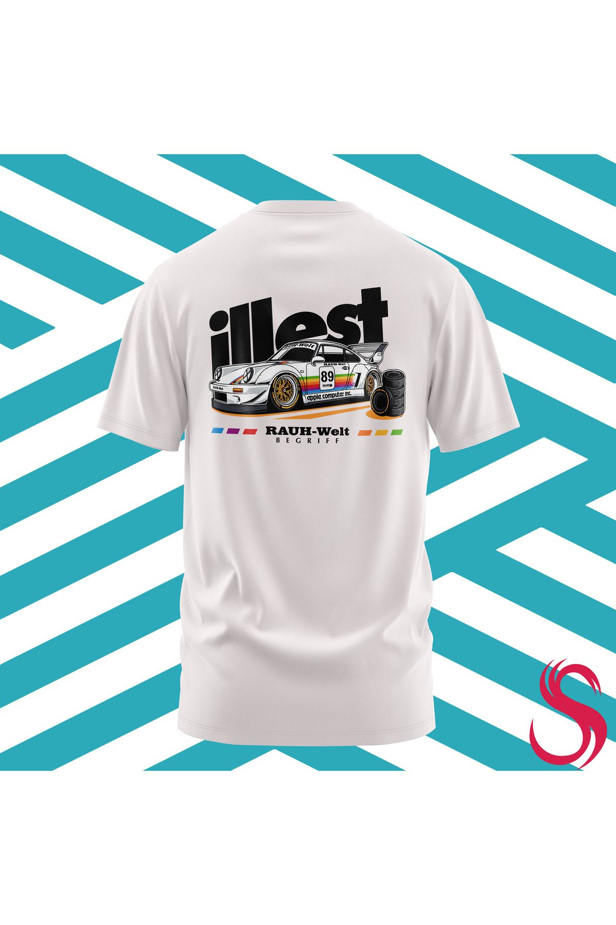 Scudetto T-Shirt RWB Apple Unisex Tişört