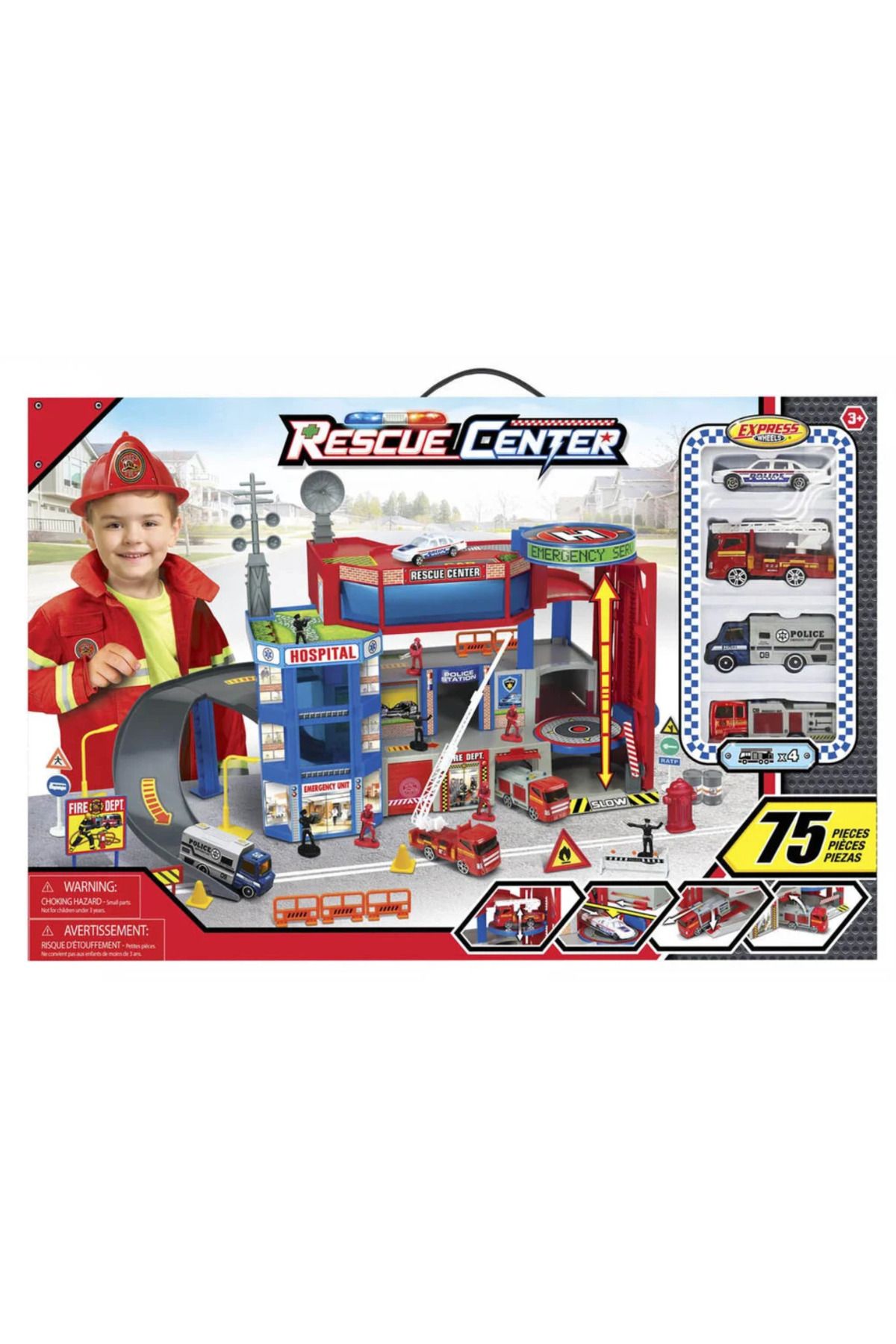 swilex Express Wheels Kurtarma Merkezi Oyun Seti