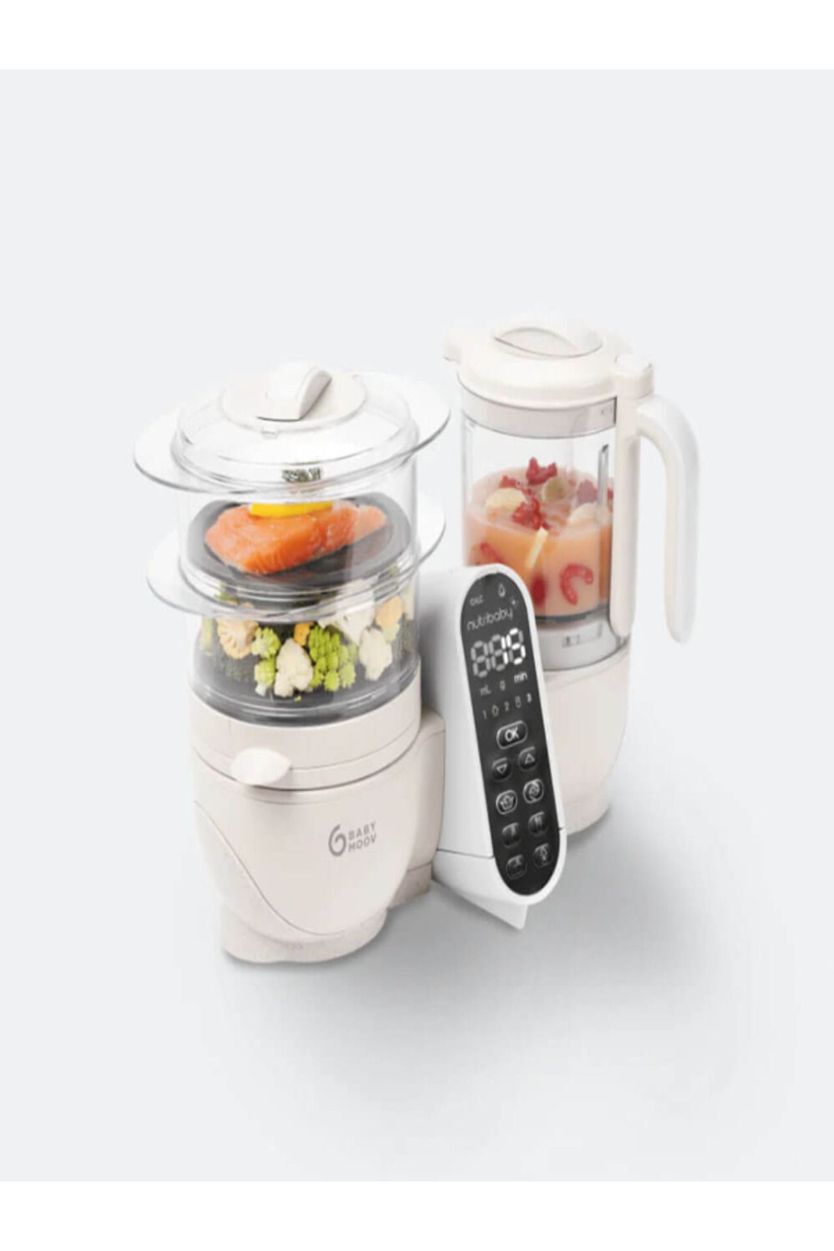 Babymoov-- Multifunctional robot 5 in 1 Nutribaby (+) Mineral Beige 2