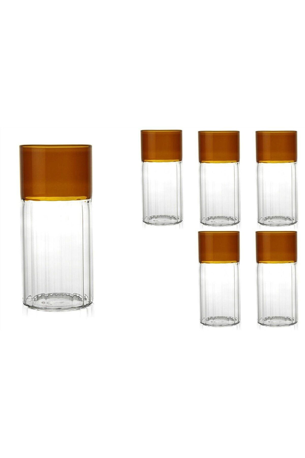 MIKASA Moor Amber 6'lı Meşrubat Bardağı