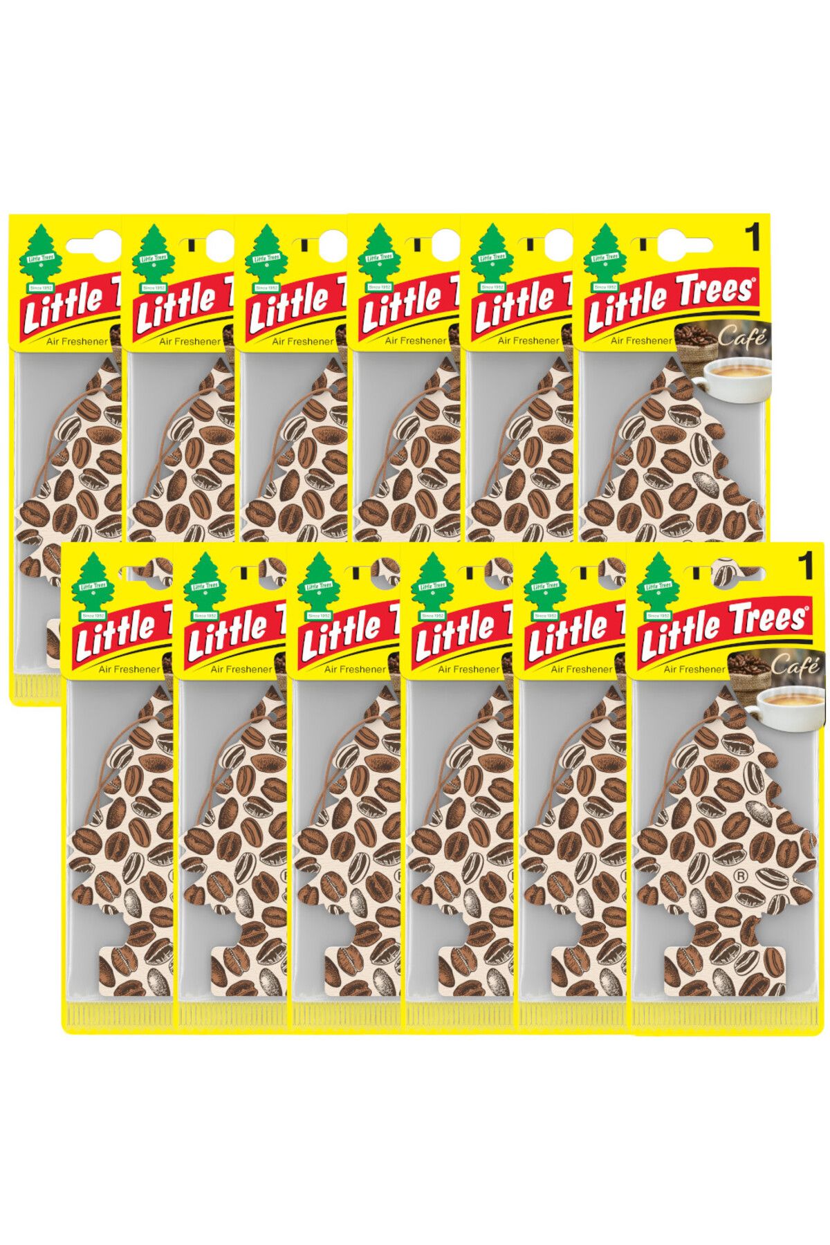 Car Freshner Asma Koku 12'li Kahve