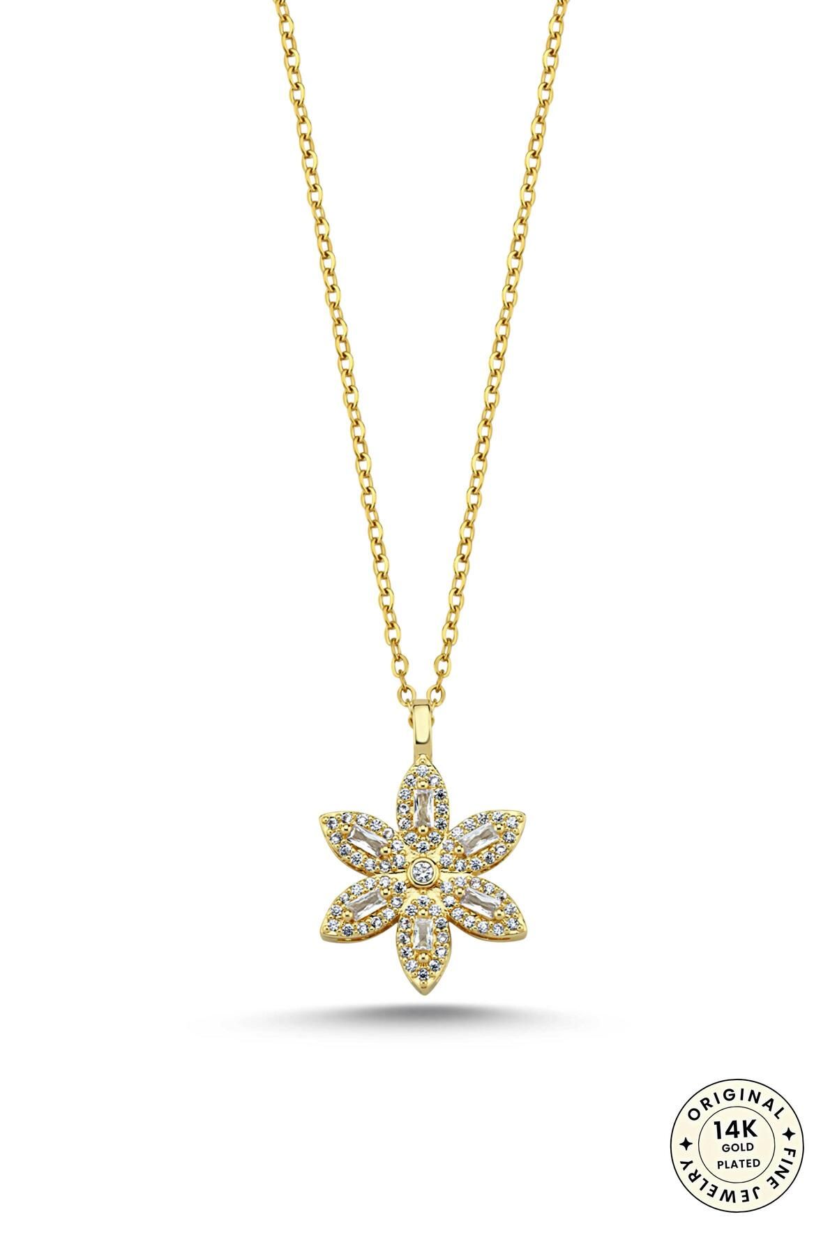 cacharel classic 14K Altın Kaplama Çelik Kolye