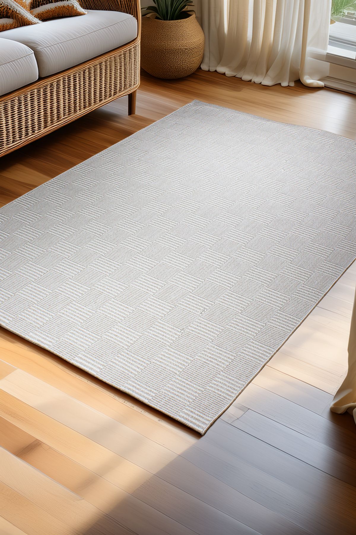 akbel halı & yatak exclusive home design Siesta 1506 Krem Jüt Sisal Modern Hasır Halı
