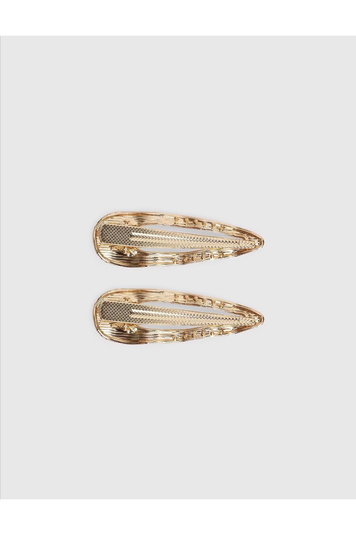 İLVİ-Novomes Gold Color Women's Buckle 2