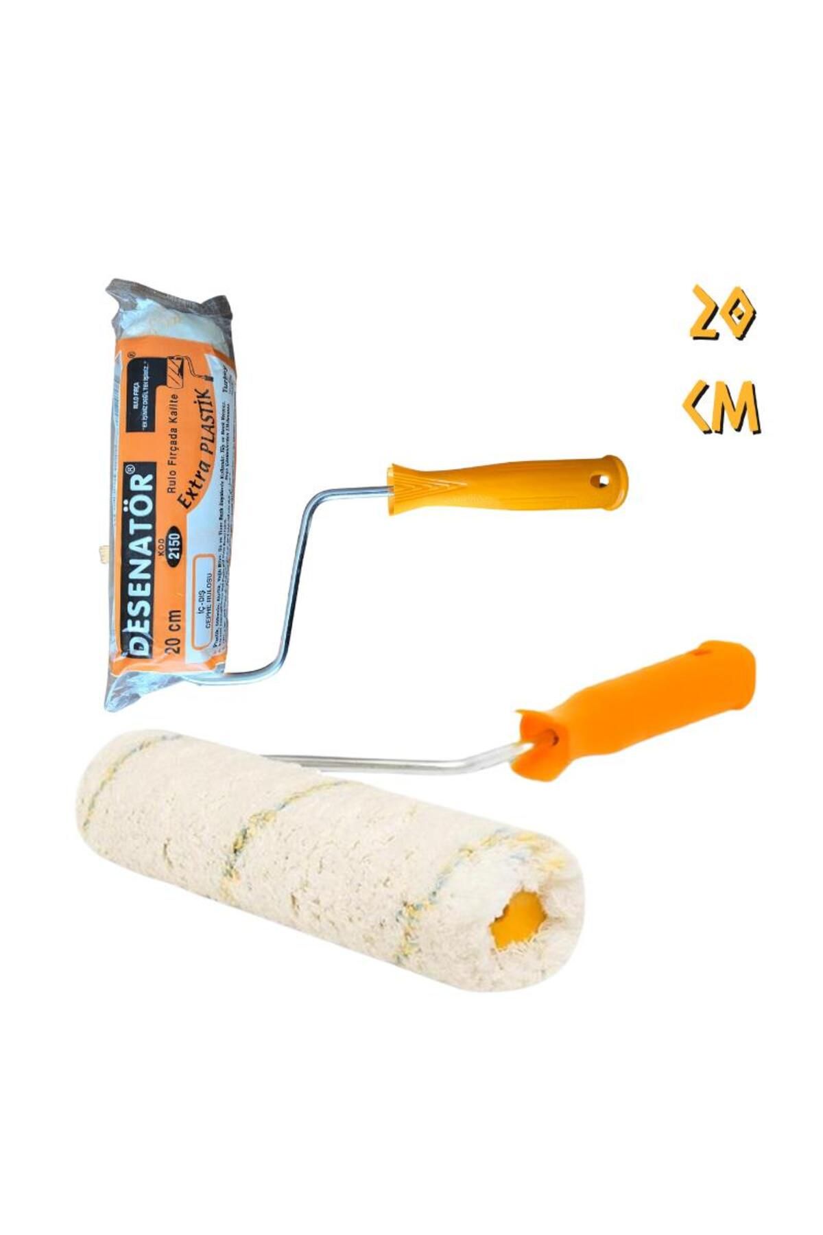 DESENATÖR Desenatör Extra Plastik İç-Dış Cephe Boya Rulosu - 20 cm