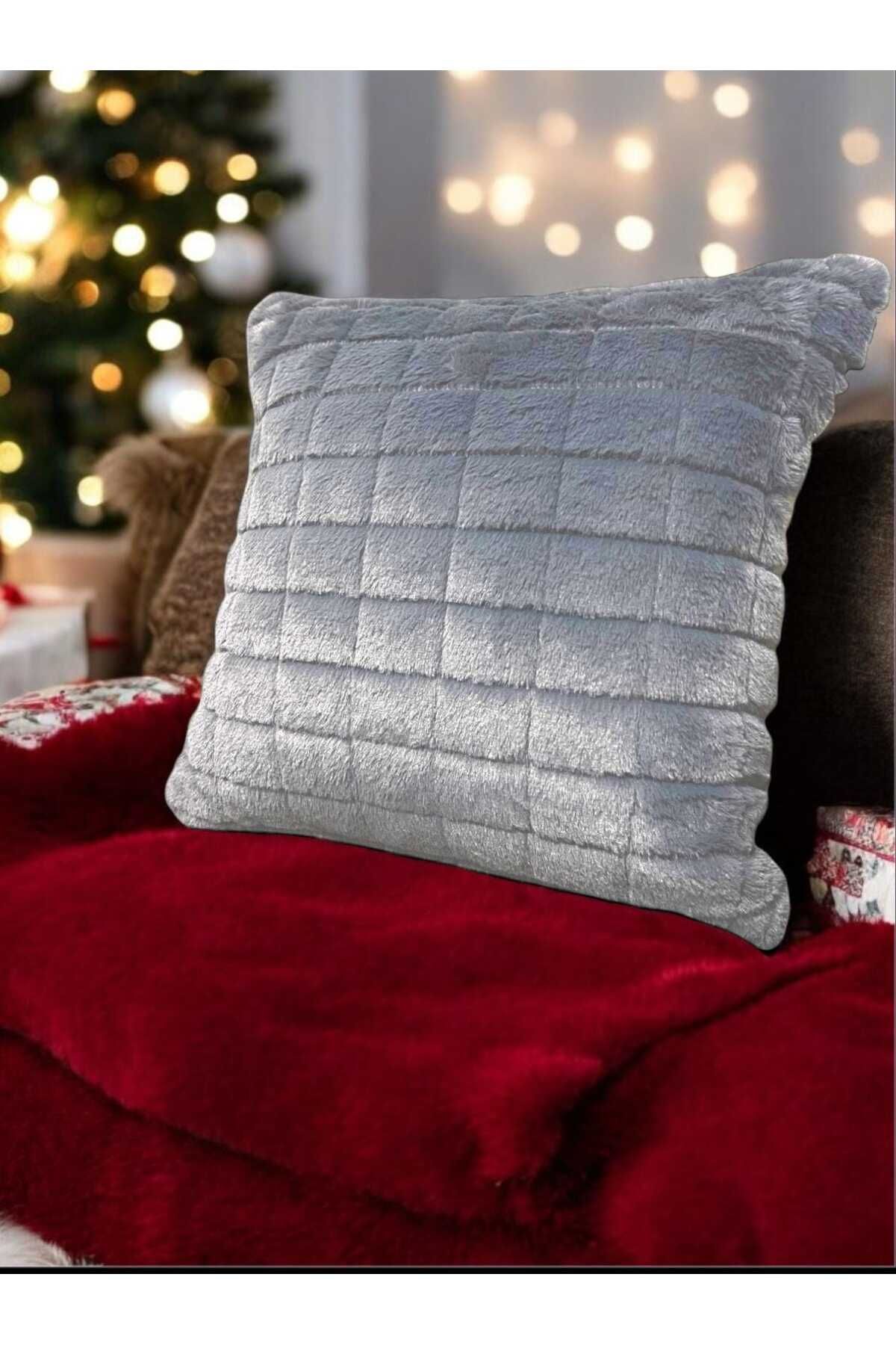 DECORA CASA HOME COLLECTİON Puffy Bubble Serisi Yumuşak Kırlent Kılıfı.Yastık Kılıfı 1 ADET (45x45)