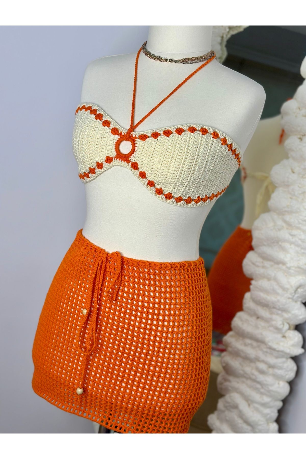 Adamia Crochet Soleil Plaj Takımı
