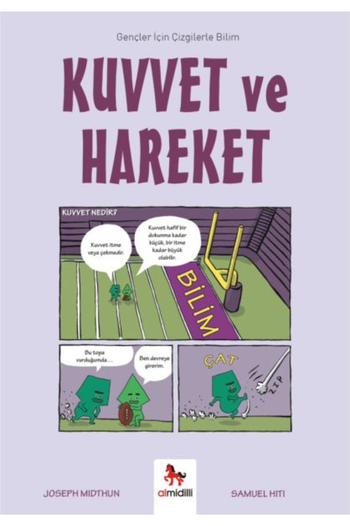 Abm Yayınevi Kuvvet ve Hareket - Gençler İçin Çizgilerle Bilim
