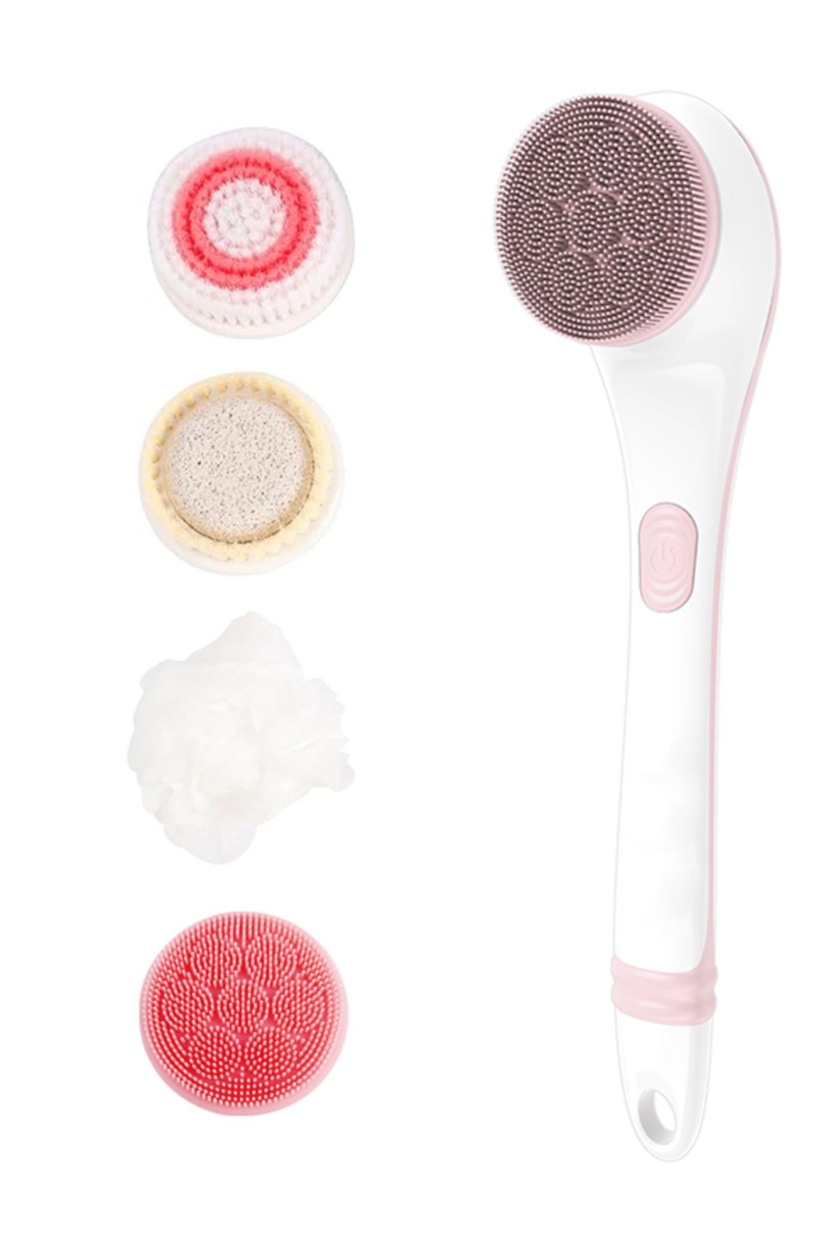 Forever 4 IN 1 Çok Fonksiyonlu Su Geçirmez Pilli Banyo Süngeri MASAJ SABUNU HEDİYELİ
