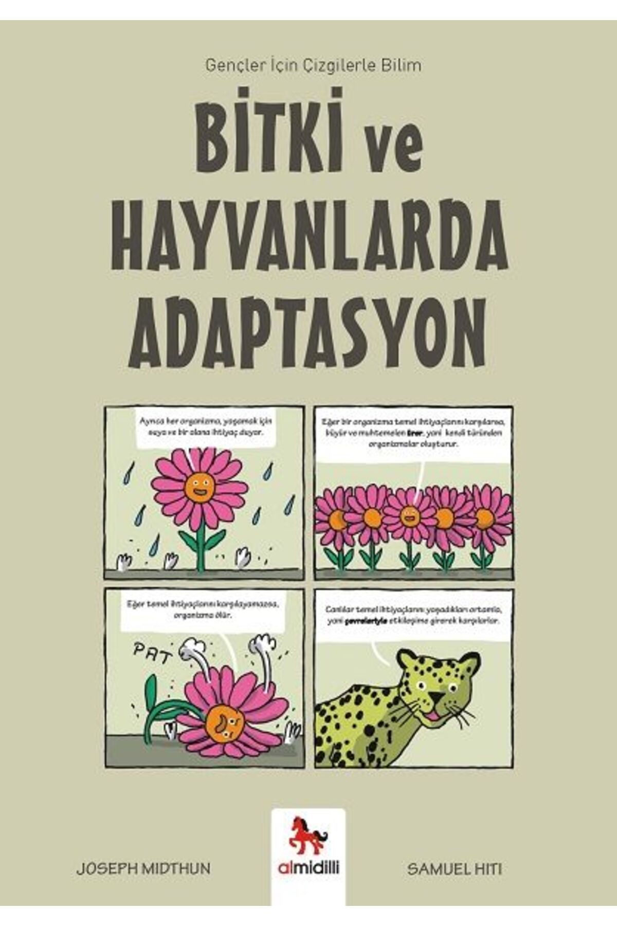 Abm Yayınevi Bitki ve Hayvanlarda Adaptasyon – Gençler İçin Çizgilerle Bilim