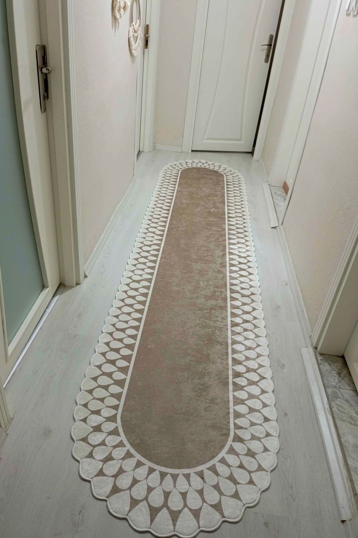 VOPTEKS Lazer Kesim Vizon Yolluk Makinede Yıkanabilir Kaymaz Taban Yolluk