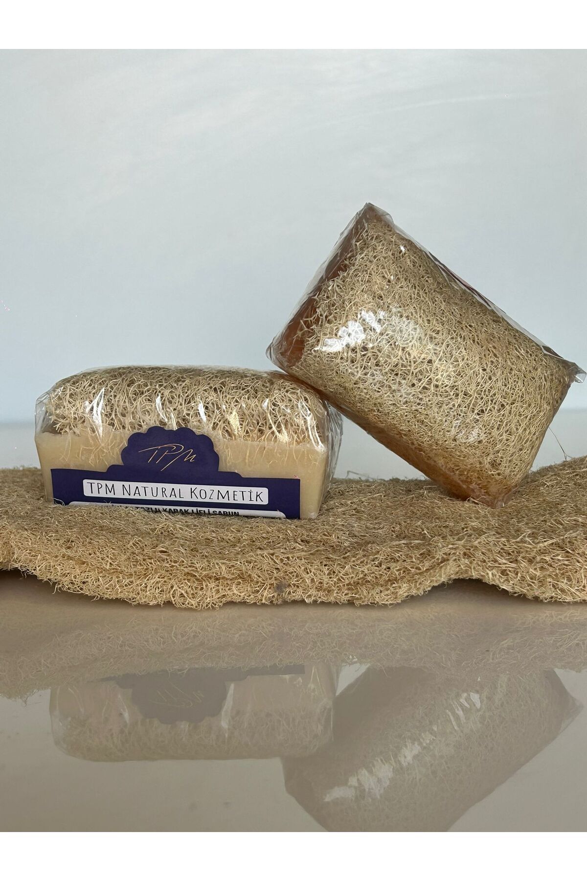 Tpm PİRİNÇ TOZLU KABAK LİFLİ SABUN 2'Lİ 140 GRAM