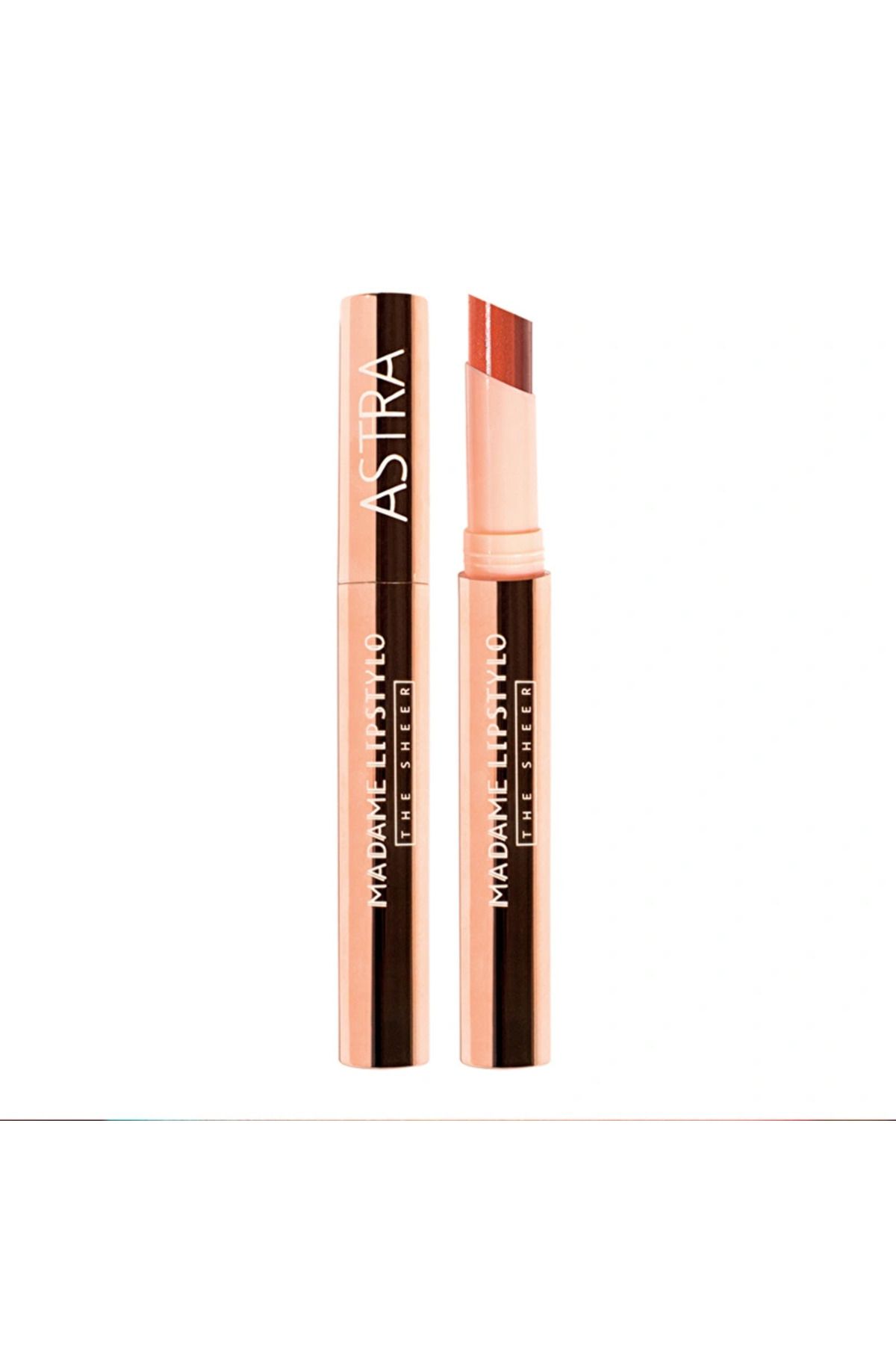 ASTRA MAKE-UP Madame Lipstylo The Sheer Parlak Ruj - 06 90's Bisou