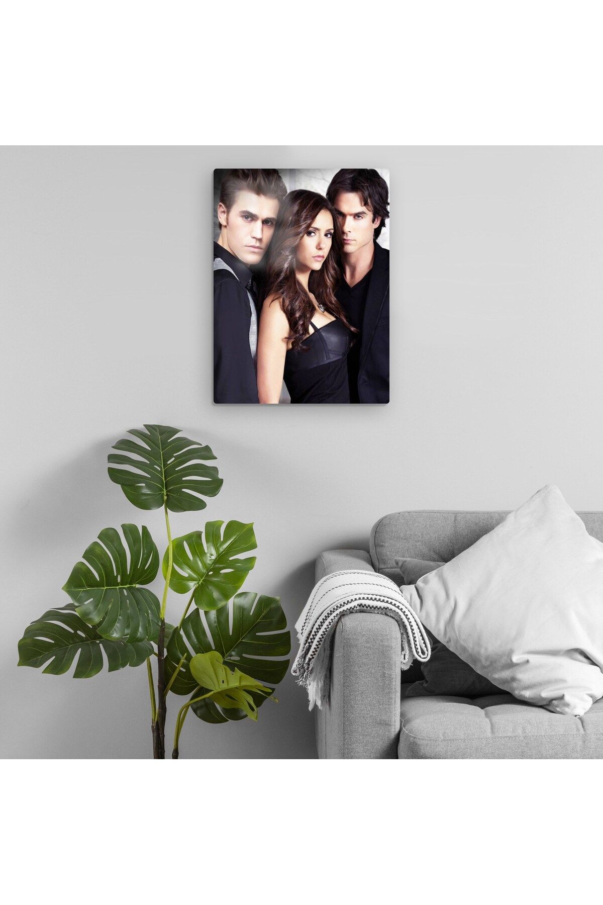 Pixxa Vampire Diaries Metal Tablo Model 3