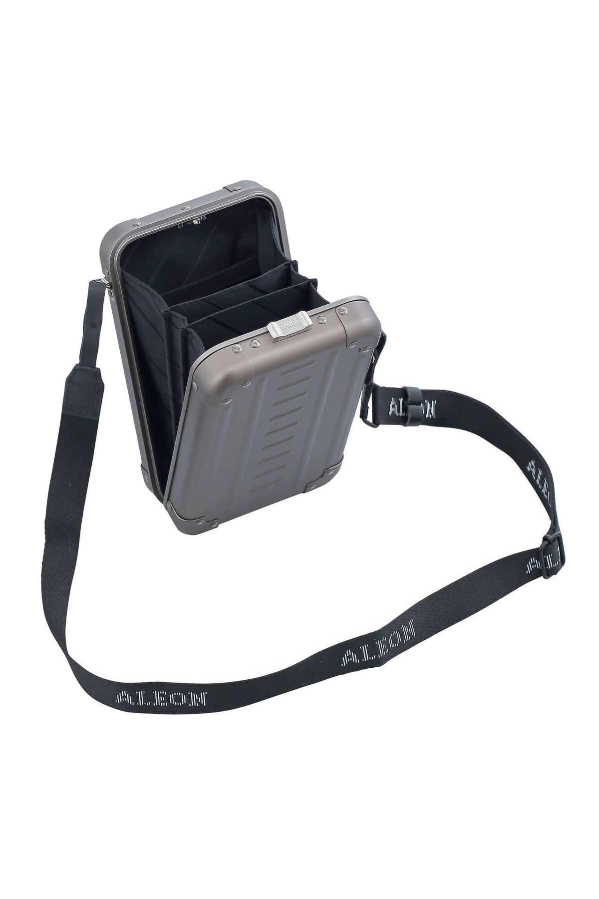 Aleon Mini Bag 19 cm Alüminyum Omuz Çantası, Hafif, Şık, Unisex Günlük Çanta