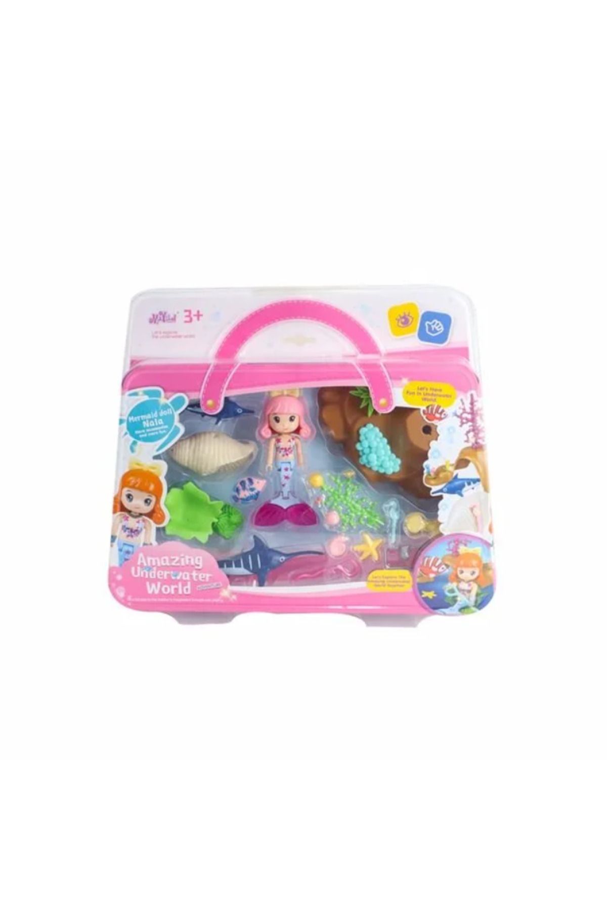 swilex Pembe Saçlı Denizkızı Maylla Resif Mini Oyun Seti