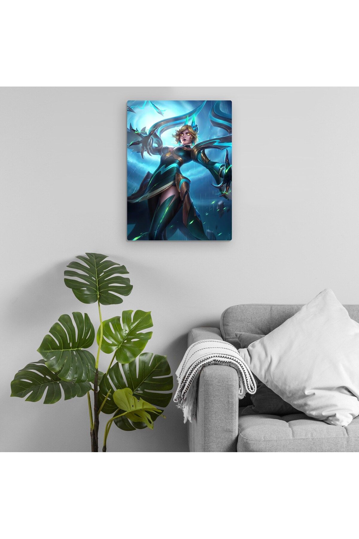 Pixxa Mobile Legends - Eudora Metal Tablo Model 3