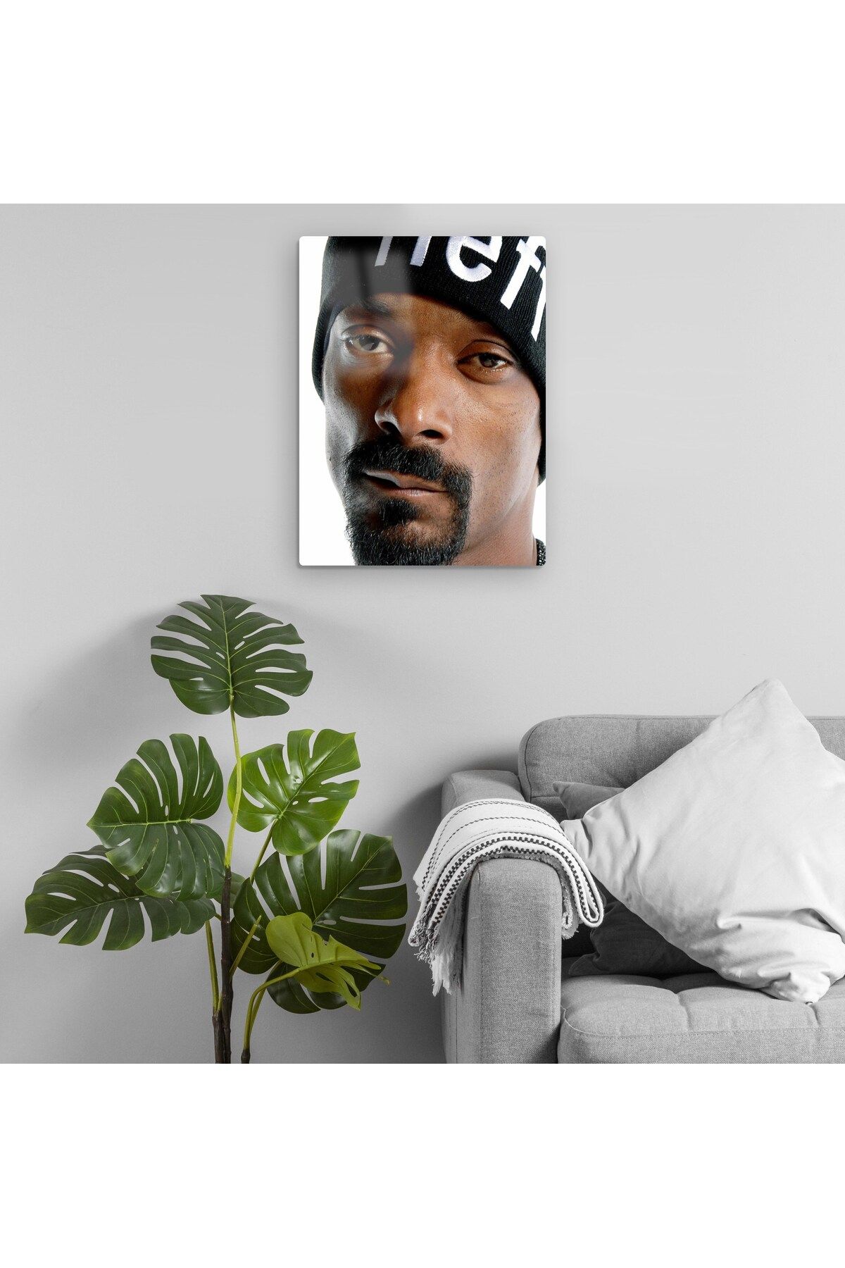 Pixxa Snoop Dogg Metal Tablo Model 2